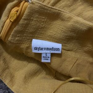 Yellow Capri Pants